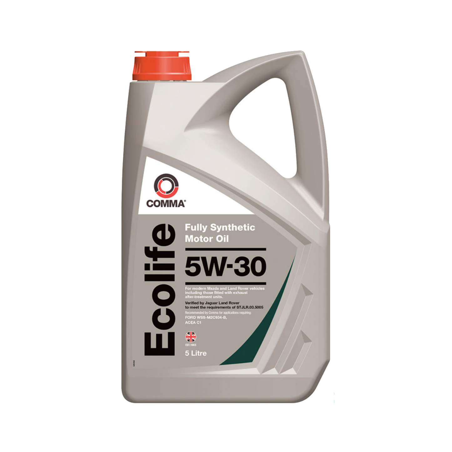 Comma Ecolife 5W-30 Fully Synthetic Motor Oil ACEA C1 5L