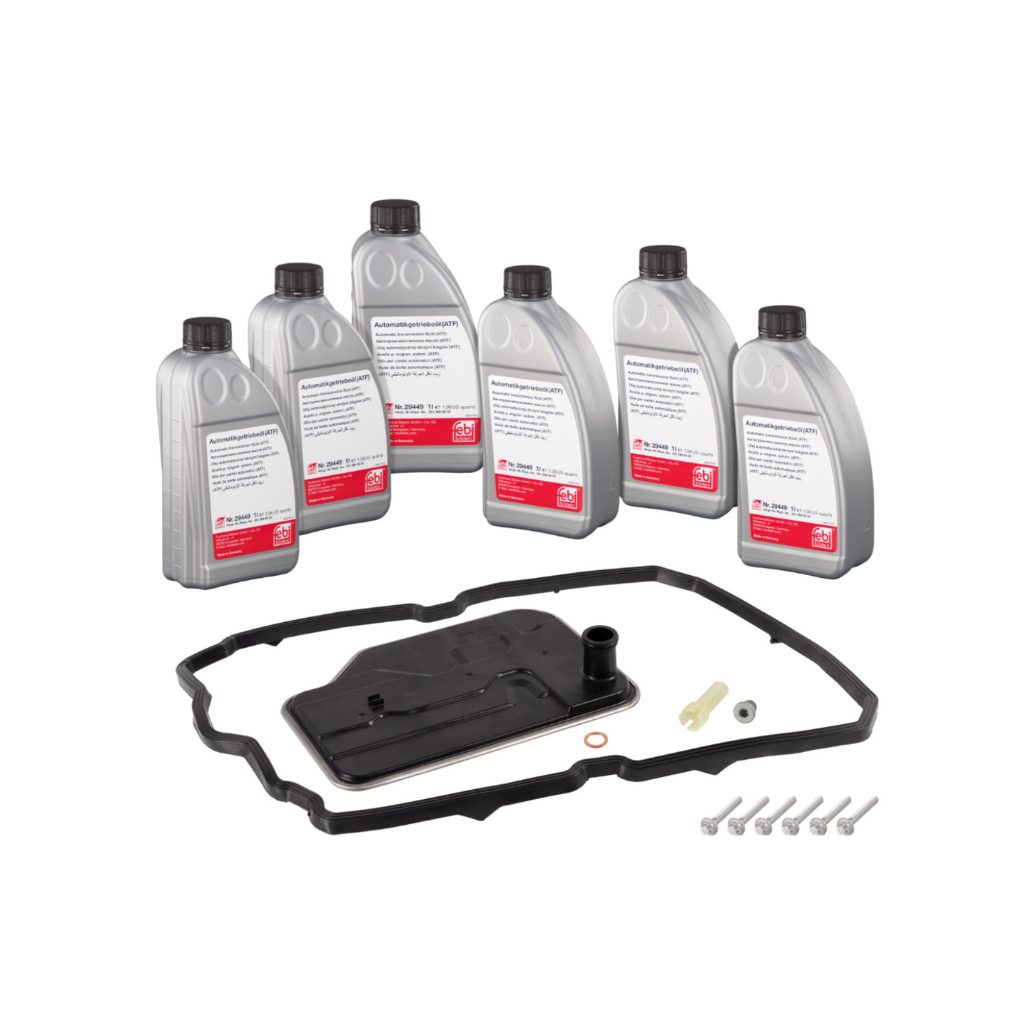 Febi Bilstein Automatic Gearbox Service Kit Automatic Gearbox Service Kit Red 6L