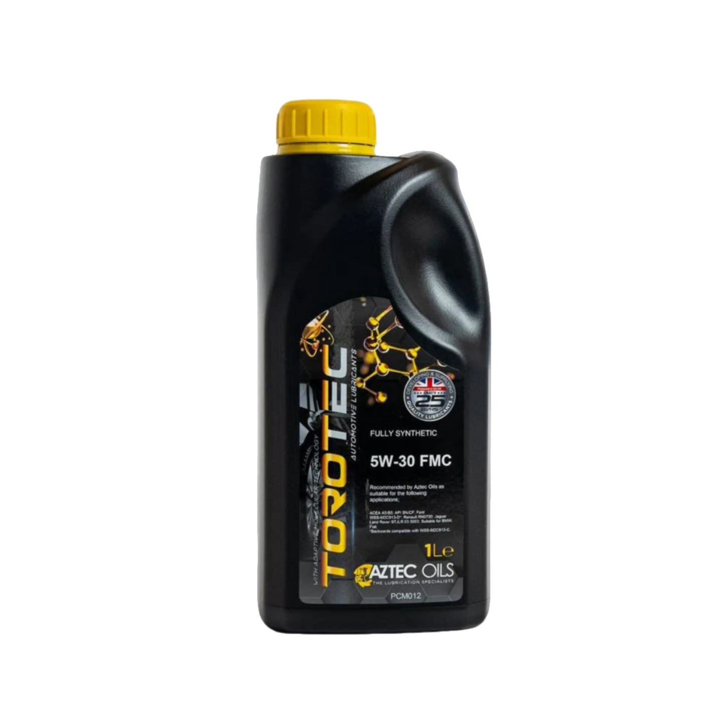 Aztec Oils - TOROTEC 5W-30 FMC Fully Synthetic Engine Oil - 1L