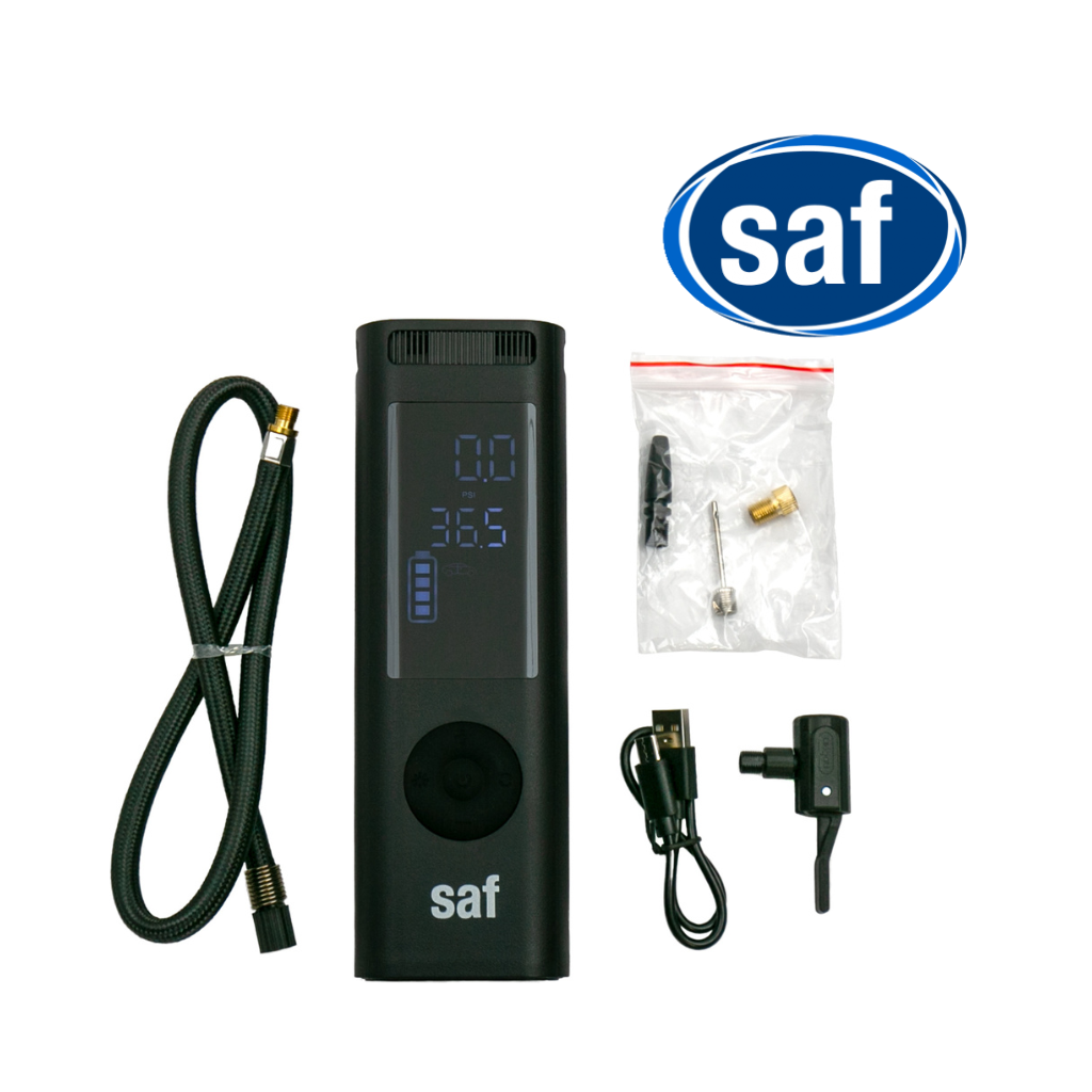 SAF Tyre Inflator Digital with Power Bank 6000mAh