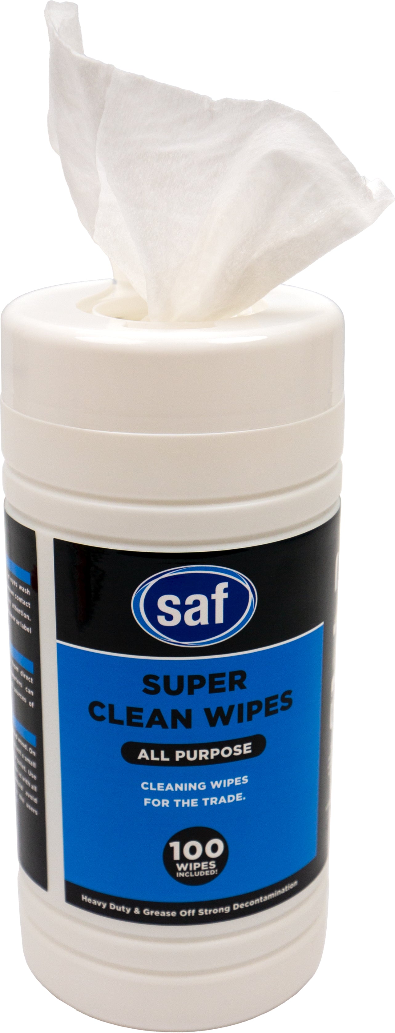 All Purpose Wipes Heavy Duty Multiuse Industrial Super Clean XXL+ In Tubs of 100