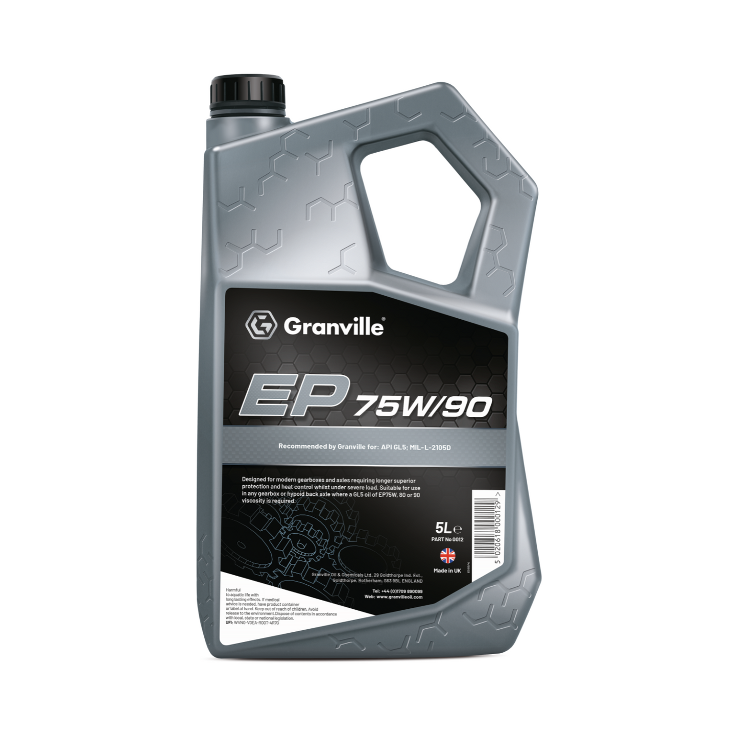 Granville EP 75W/90 Semi Synthetic Gear Box Oil 5L