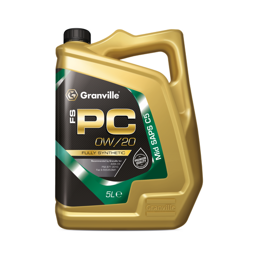 Granville FS-PC 0W-20 Motor Oil Fully Synthetic ACEA C5 5L