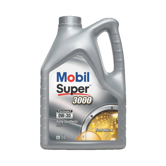 Mobil Super 3000 0W-30 Formula F Fully Synthetic Engine Oil 5L