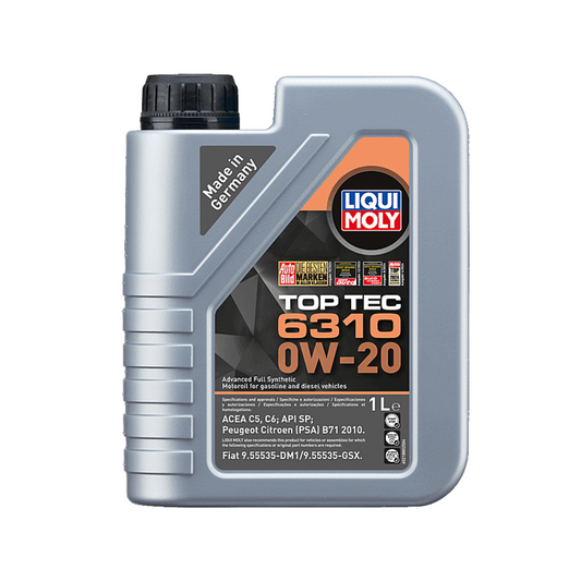 Top Tec 6310 Engine Oil 0W-20 ACEA C5/C6, API SP, B71 2010 1L
