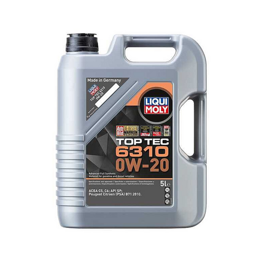 Top Tec 6310 Engine Oil 0W-20 ACEA C5/C6, API SP, B71 2010 5L