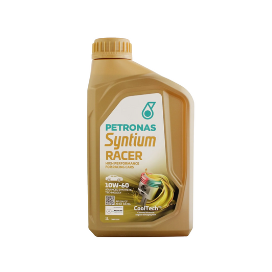 PETRONAS Syntium Racer 10W-60 Fully Synthetic Car Engine Oil - 1L