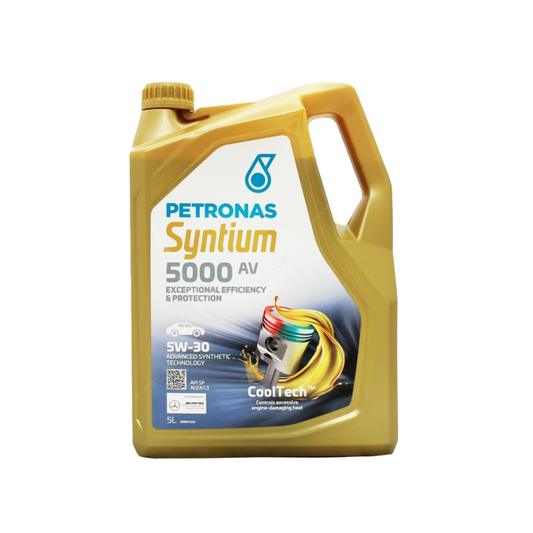 PETRONAS Syntium 5000 AV 5W-30 Fully Synthetic Car Engine Oil - 5L