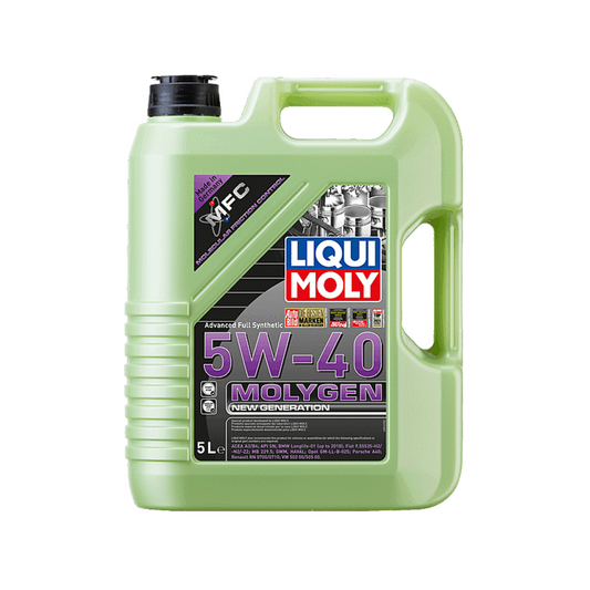 Molygen New Generation 5W-40 Low Friction Engine Oil 5L