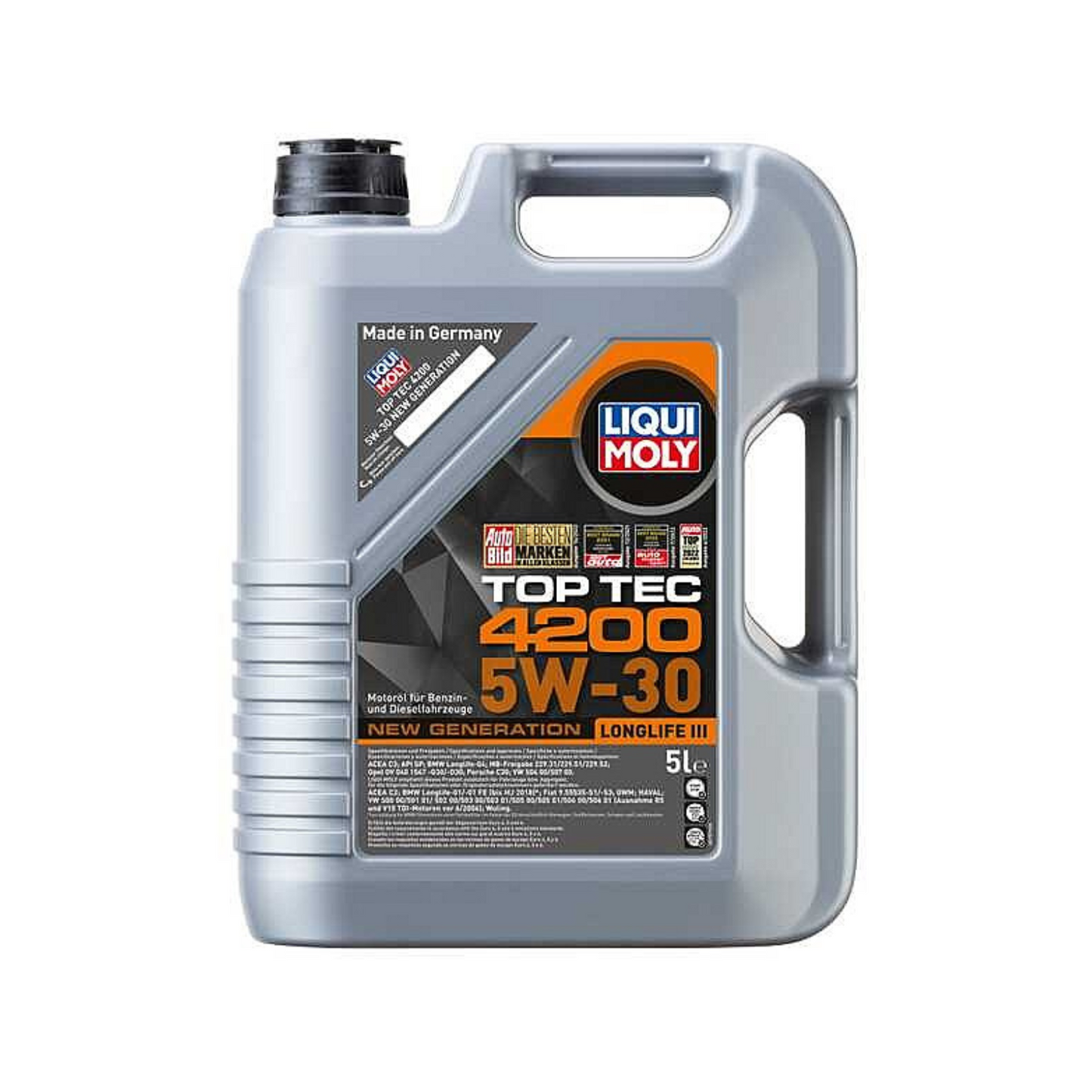 Top Tec 4200 Engine Oil 5W-30 ACEA C3 VW 504 507 5L