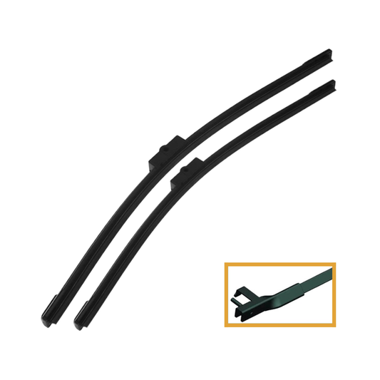 Audi A3 CD Plus Exact Fit Front Wiper Blade Set 2003-2013 24" 19"