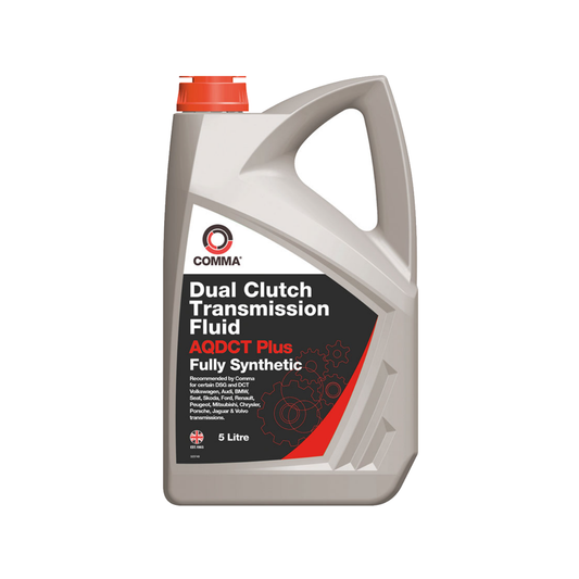 Comma Dual Clutch Transmission Fluid AQDCT Plus Fully Synthetic - 5L