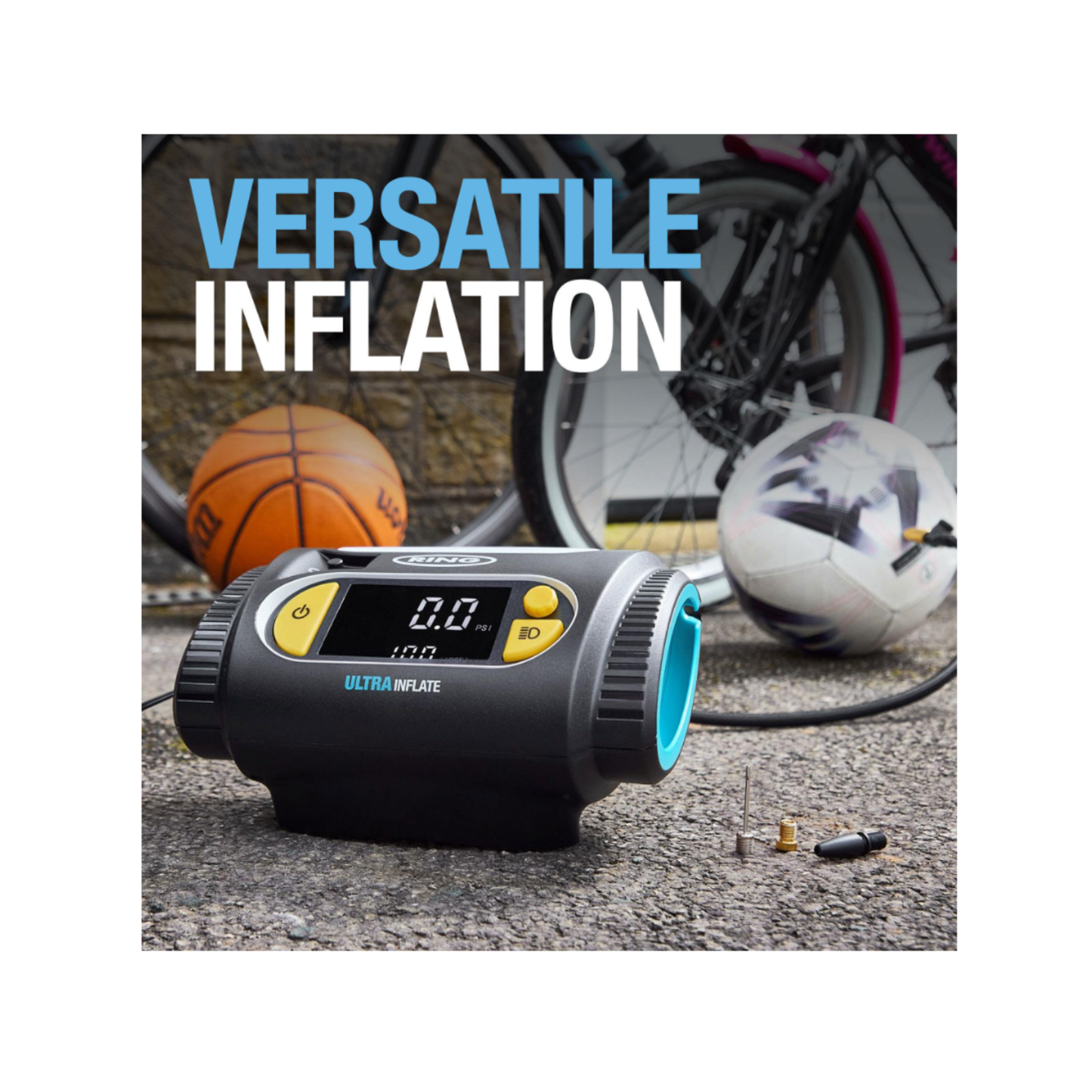Ring Automotive ULTRAINFLATE 30 rapid digital tyre inflator with auto stop 12v