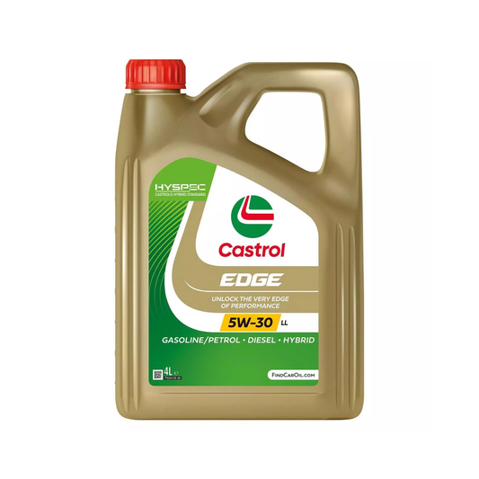 Castrol Edge 5W-30 LL Car Engine Oil Fully Synthetic Hyspec - 4L