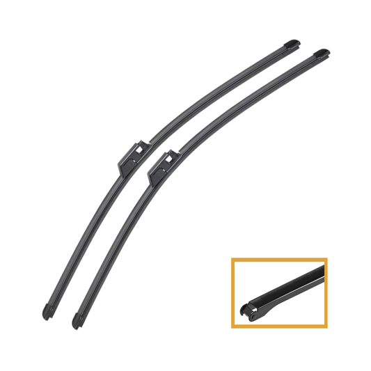 Audi A4 CD Plus Exact Fit Front Wiper Blade Set 2001-2008 22" 22"