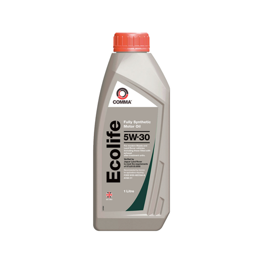 Comma Ecolife 5W-30 Fully Synthetic Motor Oil ACEA C1 1L