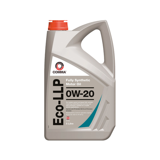 Comma Eco-LLP 0W-20 Motor Oil - 5L