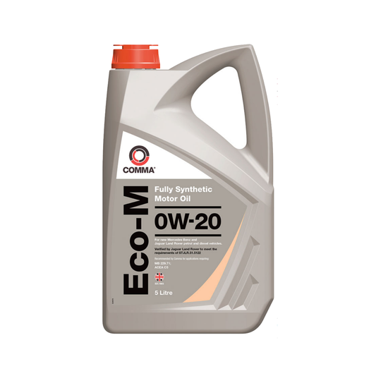 Comma Eco-M 0W-20 Fully Synthetic 0W20 Engine Oil - 5L