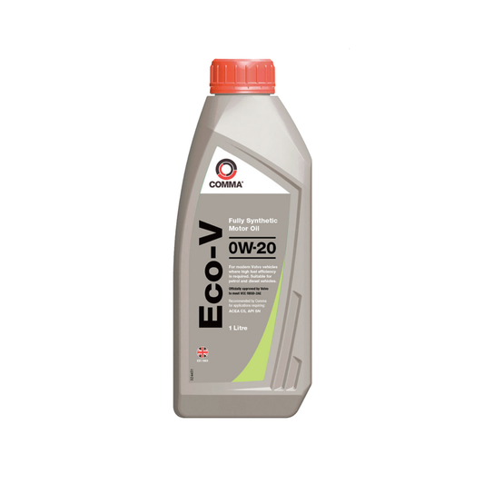 Comma ECO-V 0W-20 Fully Synthetic Motor Oil ACEA A1/B1 1L