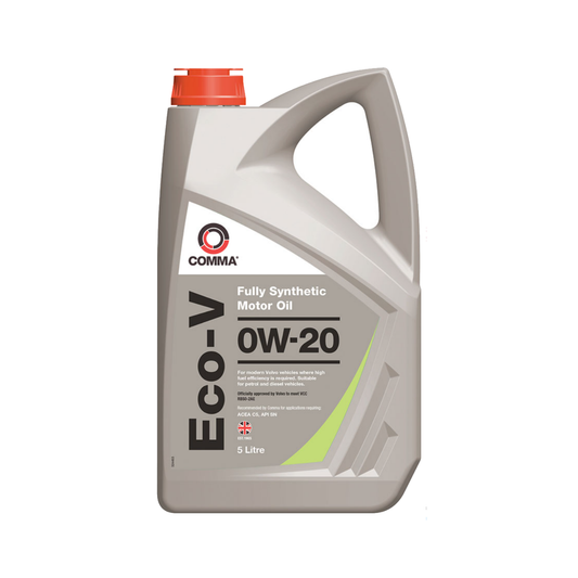 Comma ECO-V 0W-20 Fully Synthetic Motor Oil ACEA A1/B1 5L