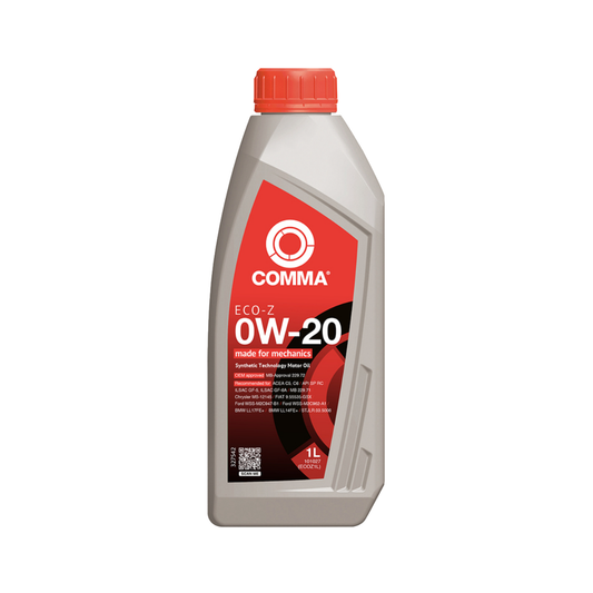 Comma Eco-Z Motor/Engine Performance Oil 0W-20 Fully Synthetic FS - 1L