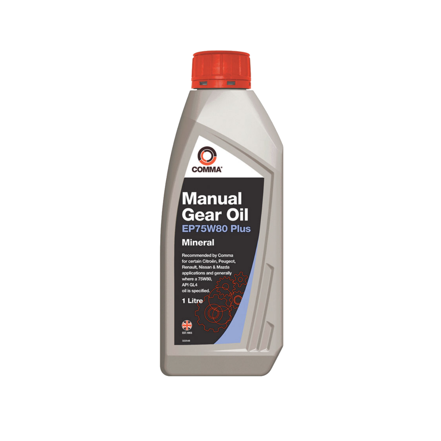 Comma EP75W-80 Plus Mineral Gear Oil - 1L