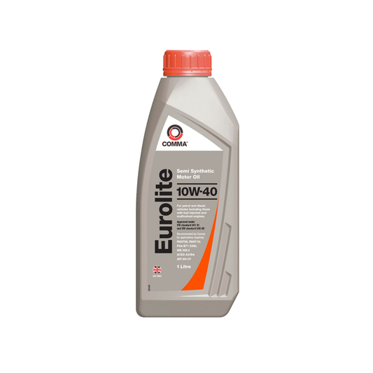 Comma EUROLITE 10W40 Semi synthetic motor oil - 1L