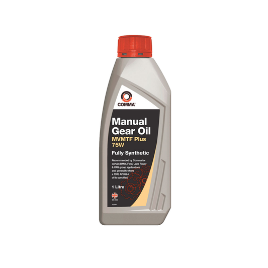 Comma MVMTF Plus 75W Fully Synthetic Manual Transmission Fluid / Oil 1L