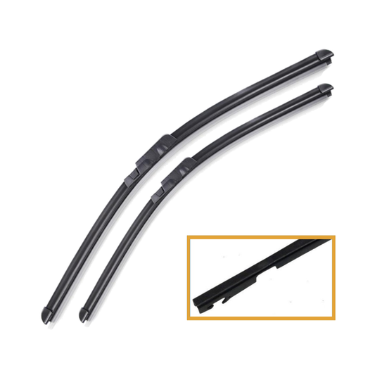 Audi A6 CD Plus Exact Fit Front Wiper Blade Set 2005-2012 22" 22"