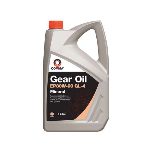 Comma EP 80W-90 GL-4 Mineral Manual Gear Transmission Oil 80W90 5L