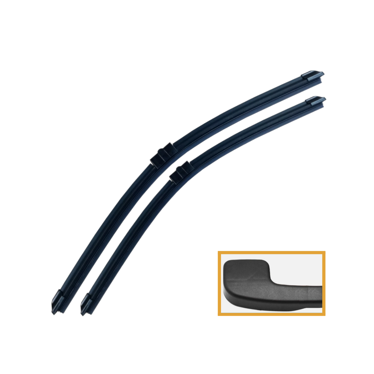 BMW 3 Series CD Plus Exact Fit Front Wiper Blade Set 2005-2009 24" 19"