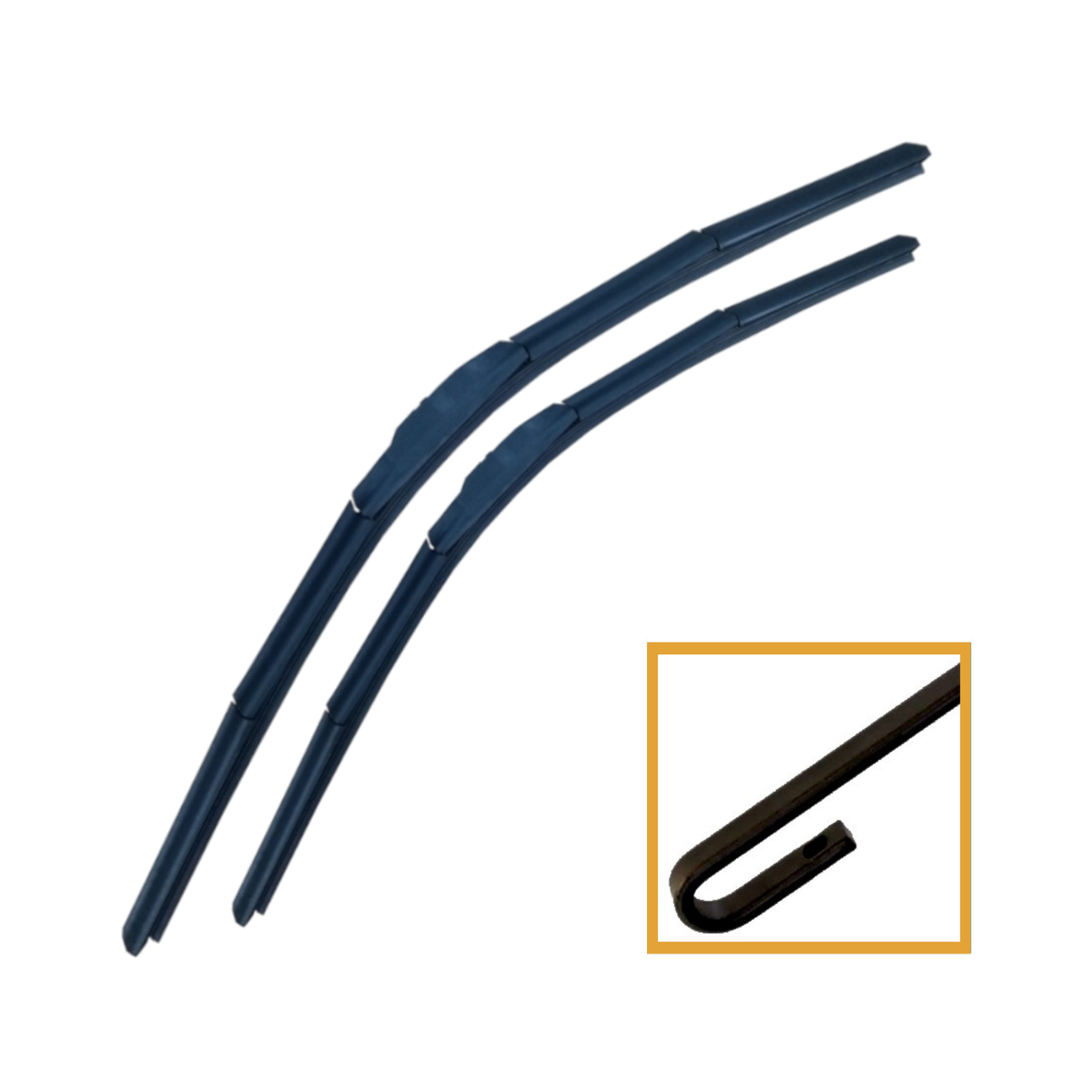 BMW X5 CD Plus Exact Fit Front Wiper Blade Set 2013+ 24" 20"