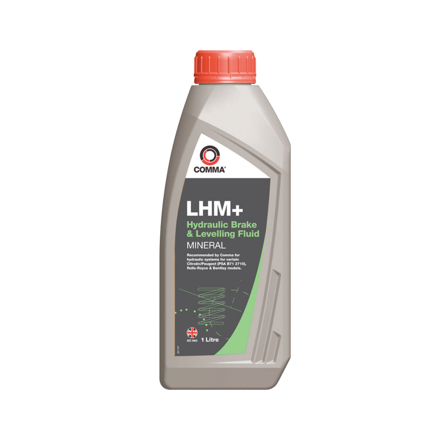 Comma LHM Plus Hydraulic Brake & Suspension Levelling Fluid 1L