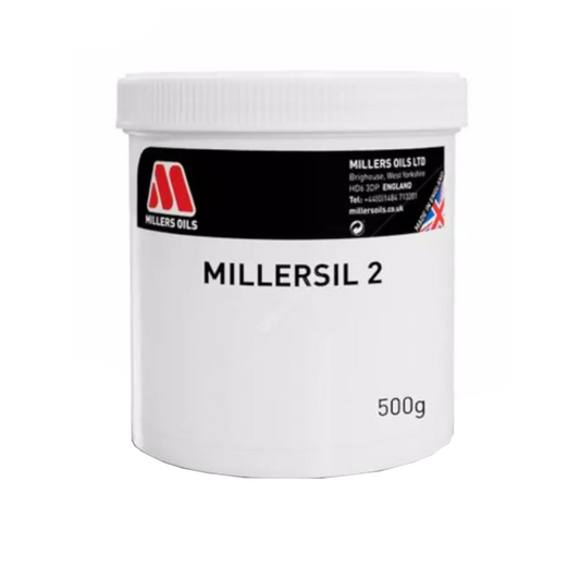 Millersil 2 Non-Melting High Temperature Silicone Grease - 500g