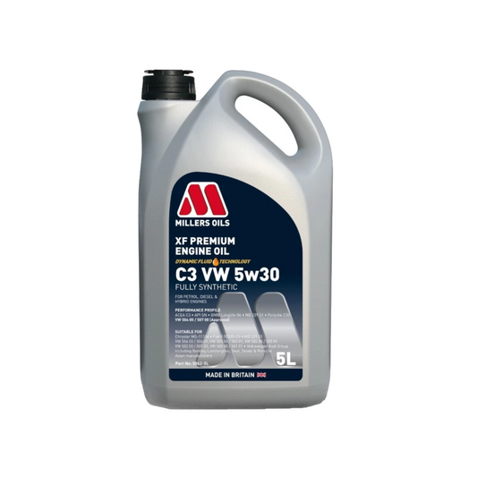 XF Premium C3 VW 5W-30 Fully Synthetic Engine Oil - 5L