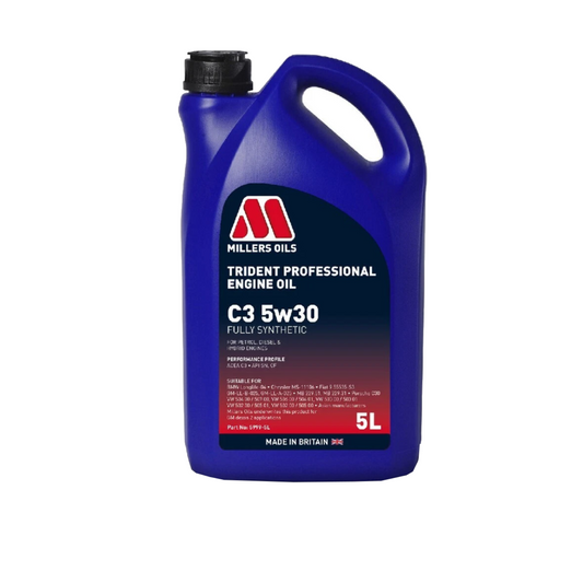 Trident Longlife 5W-30 Fully Synthetic Performance Engine Oil 5L