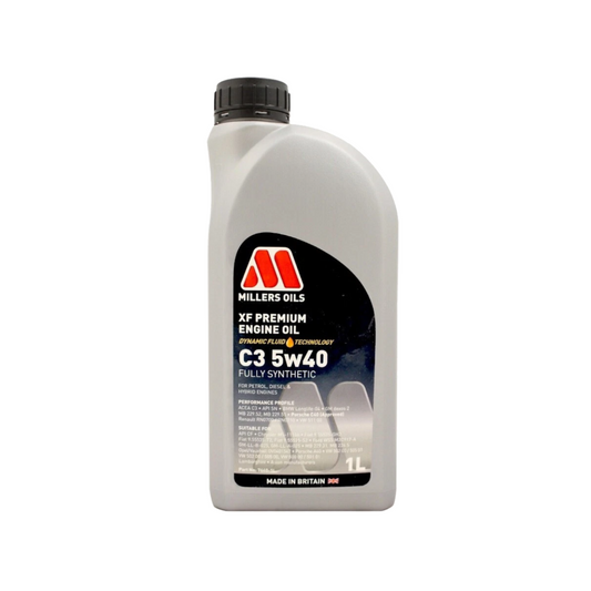 XF Premium C3 5W-40 Fully Synthetic Engine Oil - 1L