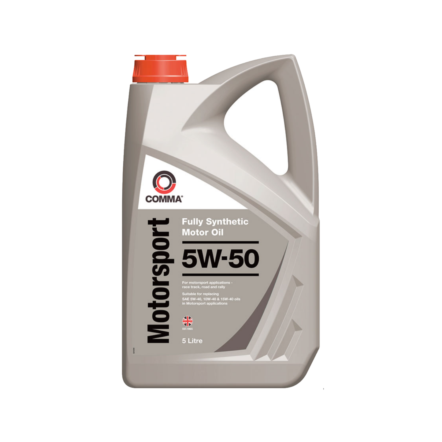 Comma Motorsport 5W-50 Fully Synthetic 5L Motor Oil 5W50 5L