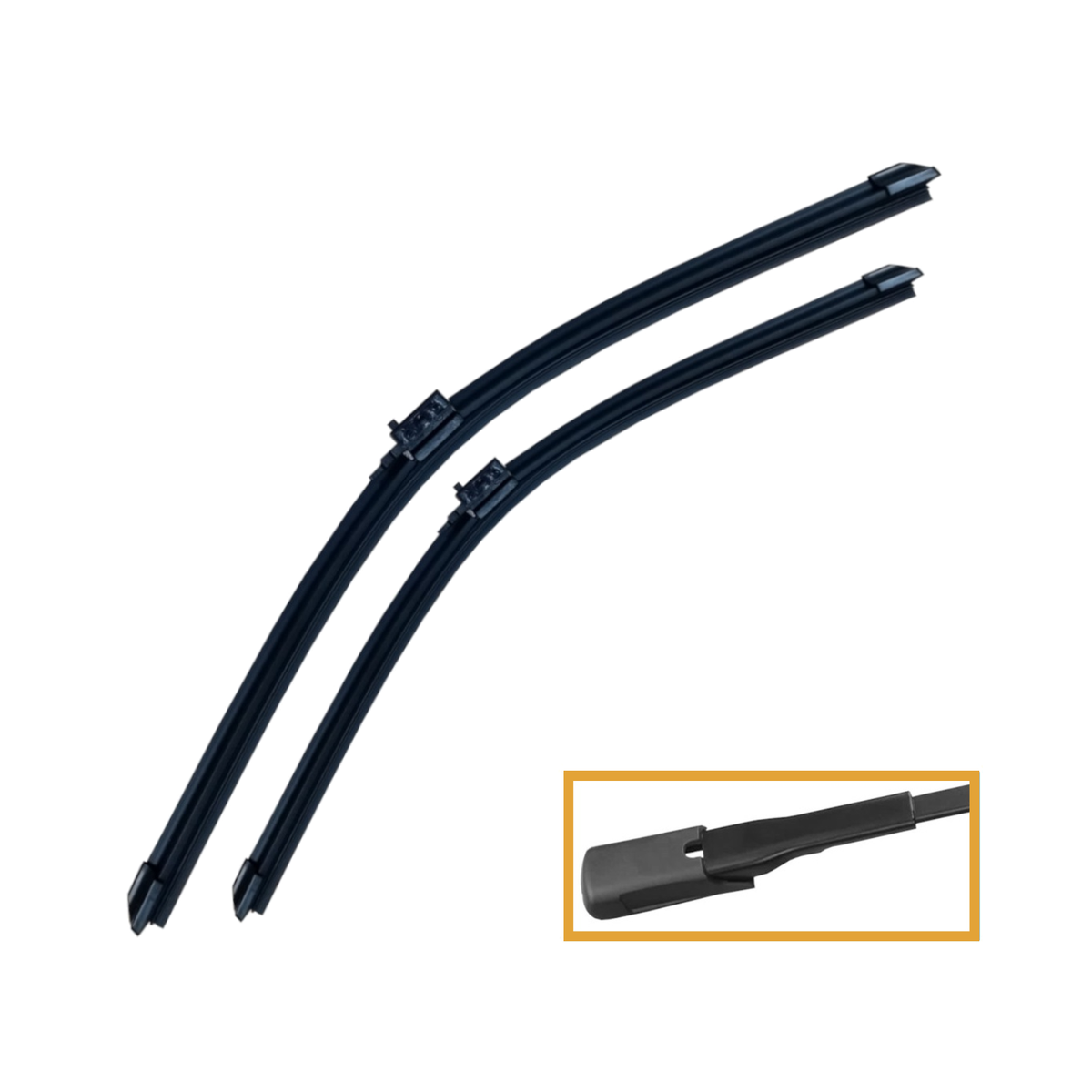 Mercedes Benz E Class CD Plus Exact Fit Front Wiper Blade Set 2016+ 24" 22"