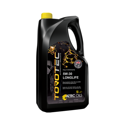Aztec Oils - Fully Synthetic Engine Oil Longlife 5W-30 AUDI VW 504/507 - 5L