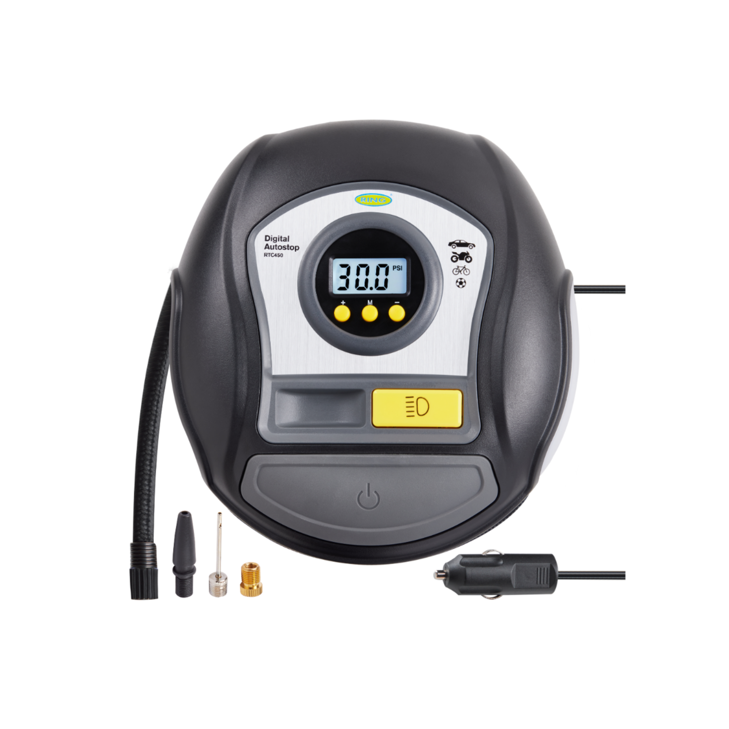 Ring 12v Digital Tyre Inflator