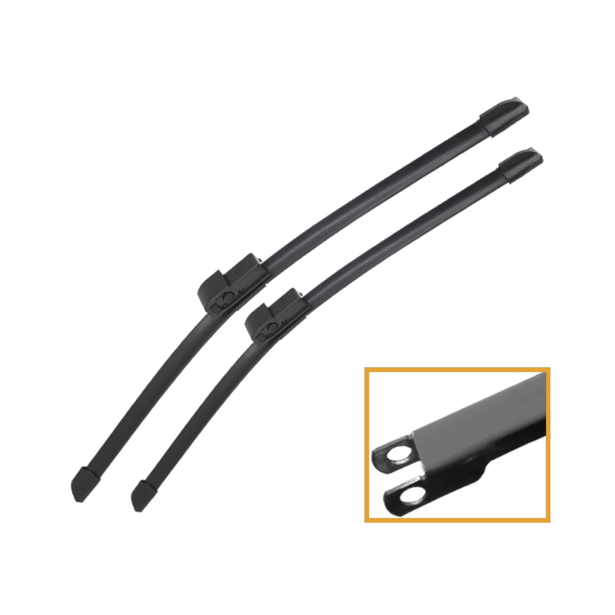 BMW 5 Series CD Plus Exact Fit Front Wiper Blade Set 1996-2004 26" 23"