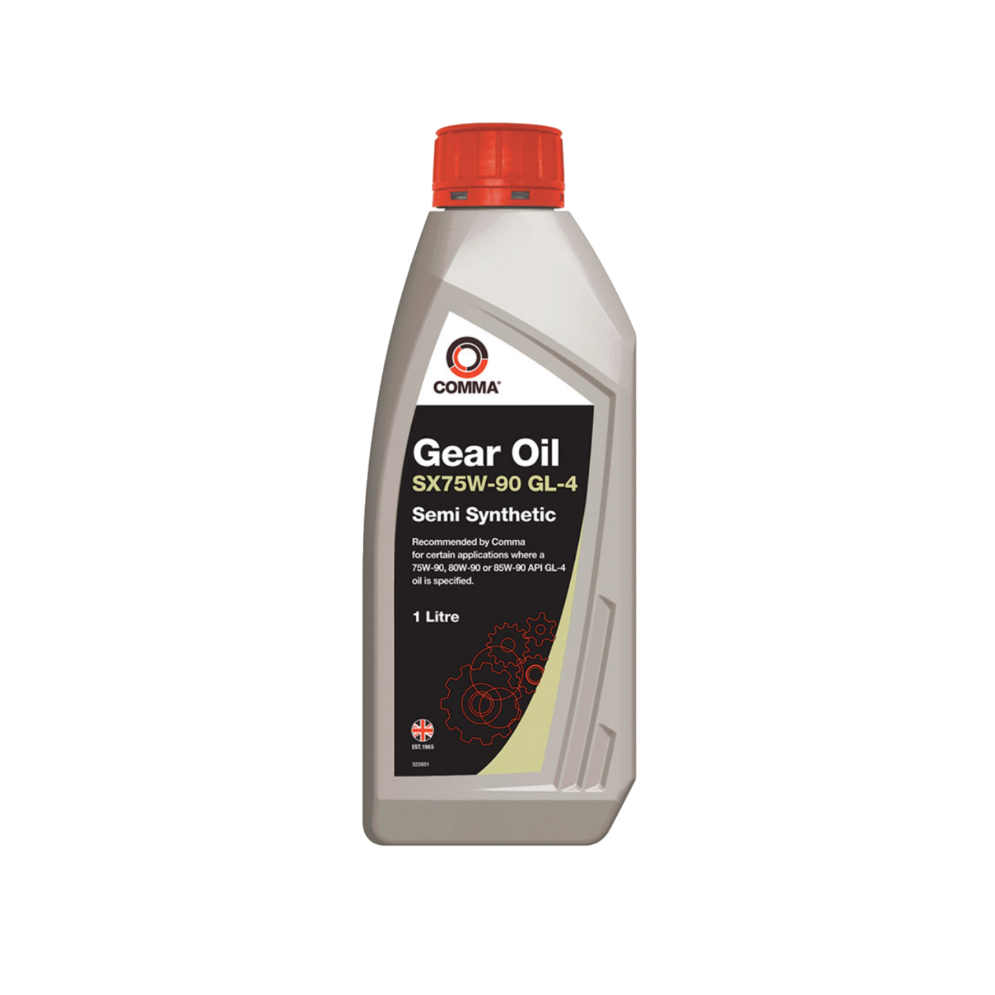 Comma SX75W-90 GL-4 Semi-Synthetic Gear Oil 1L
