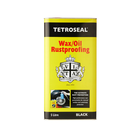 Tetroseal Wax Oil Rustproofing Black 5L
