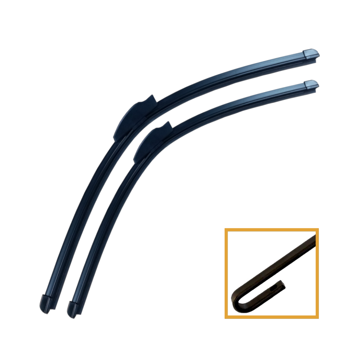 Dacia Duster CD Plus Exact Fit Front Wiper Blade Set 2014-2016 24" 18"