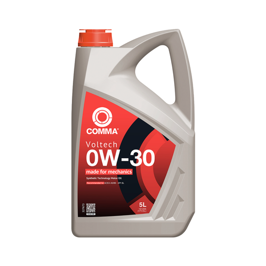 Comma Voltech 0W-30 Fully Synthetic Motor Oil ACEA A5/B5 5L