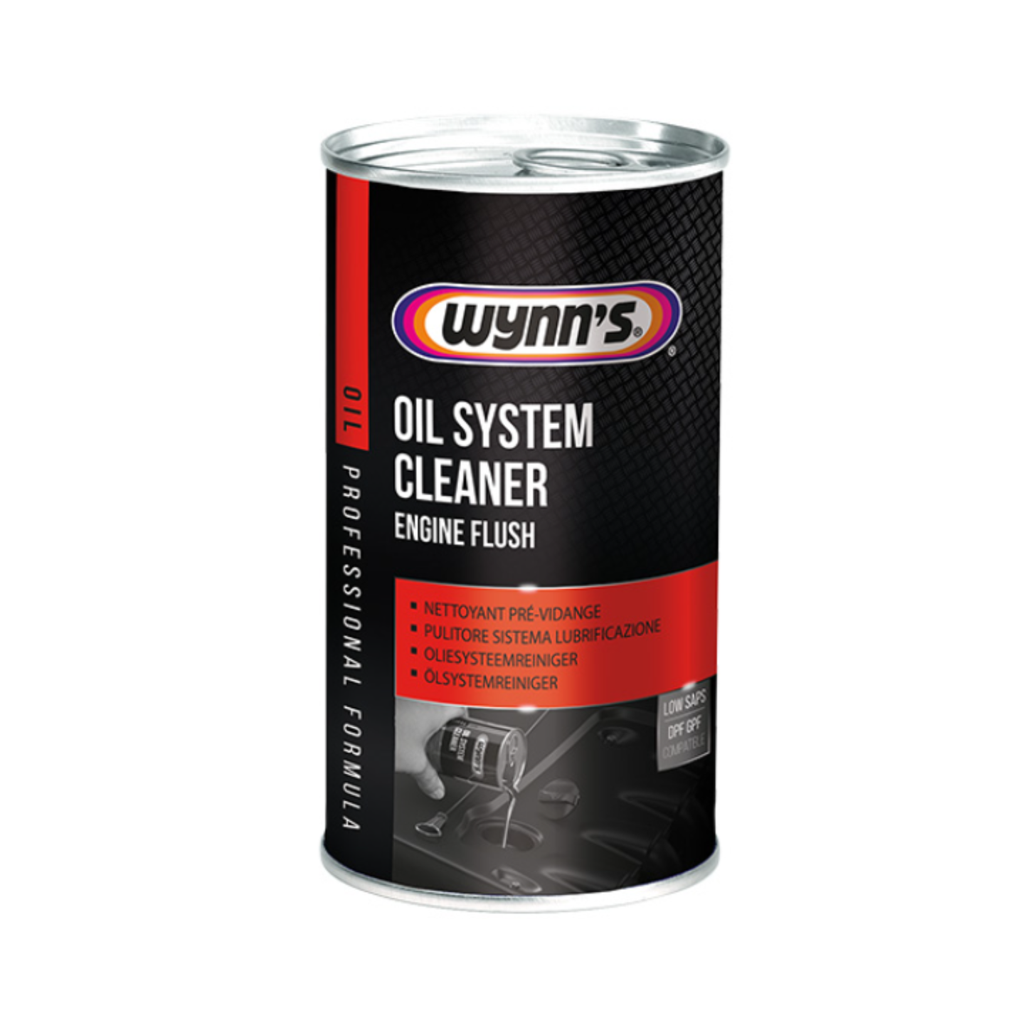 Wynns Professional Engine Flush Oil System Cleaner Treatment Valves - 325ml