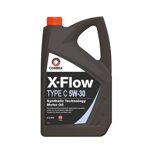 Comma X-Flow Type C 5w30 Fully Synthetic Car Engine Oil - 5L
