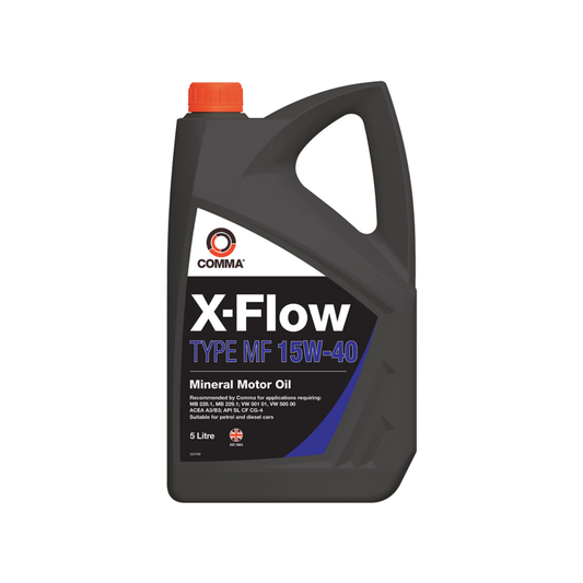 Comma Motor Oil X-Flow Type MF 15W-40 5L
