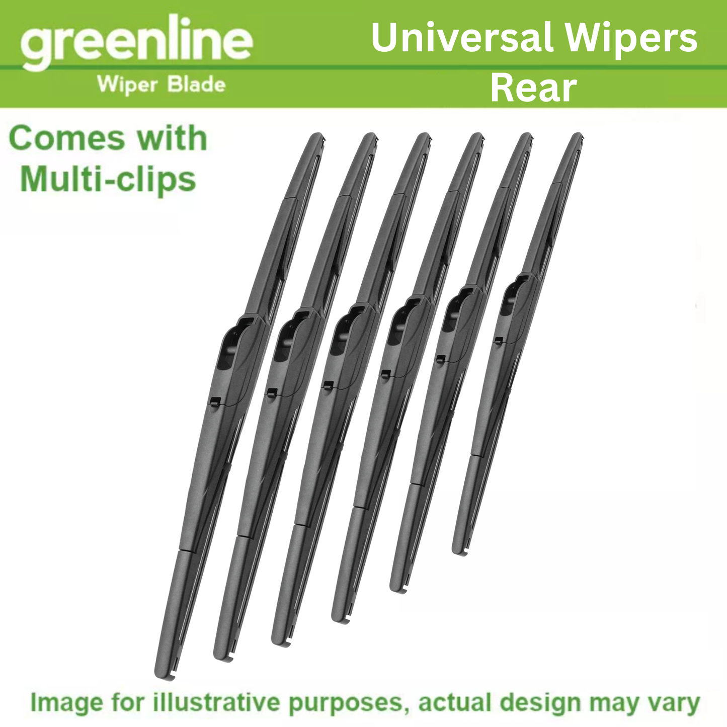 Greenline Universal Rear Wiper Blade 13 Inch (330mm)